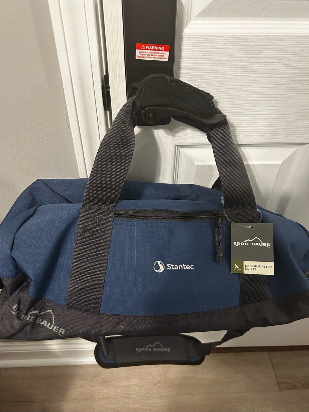 Eddie Bauer Navy and Black Men’s Duffel Bag